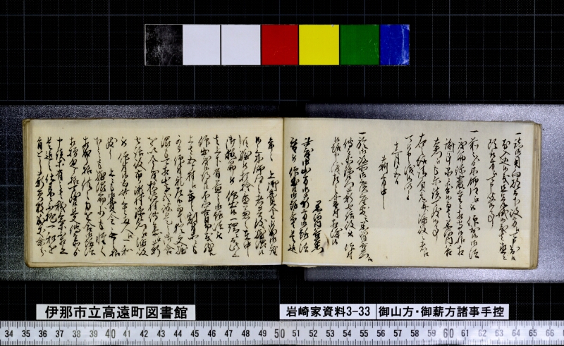 御山方御薪方諸事手控 - ページ 19