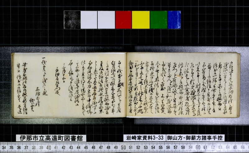 御山方御薪方諸事手控 - ページ 21