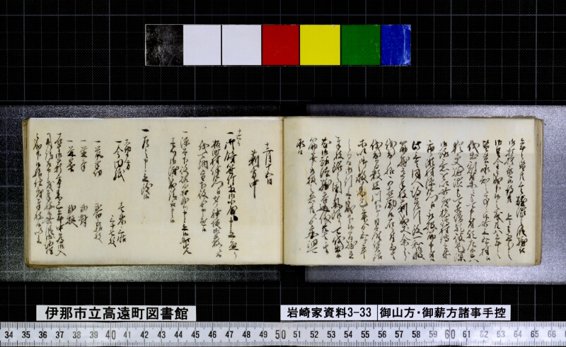 御山方御薪方諸事手控 - ページ 22