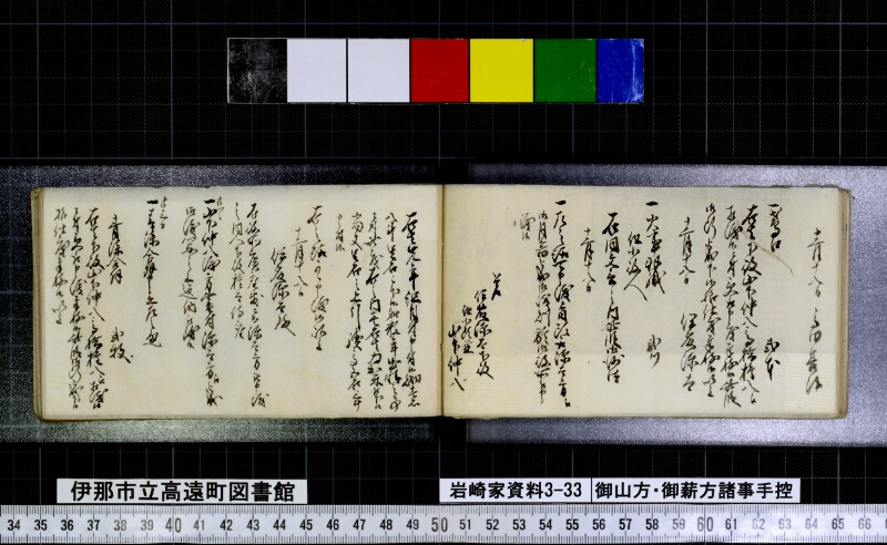 御山方御薪方諸事手控 - ページ 23