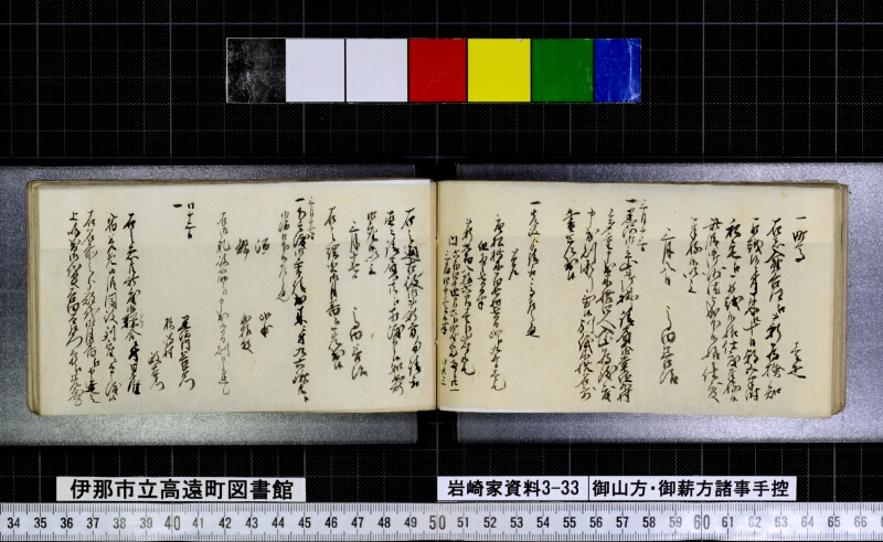 御山方御薪方諸事手控 - ページ 36