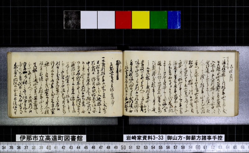 御山方御薪方諸事手控 - ページ 37