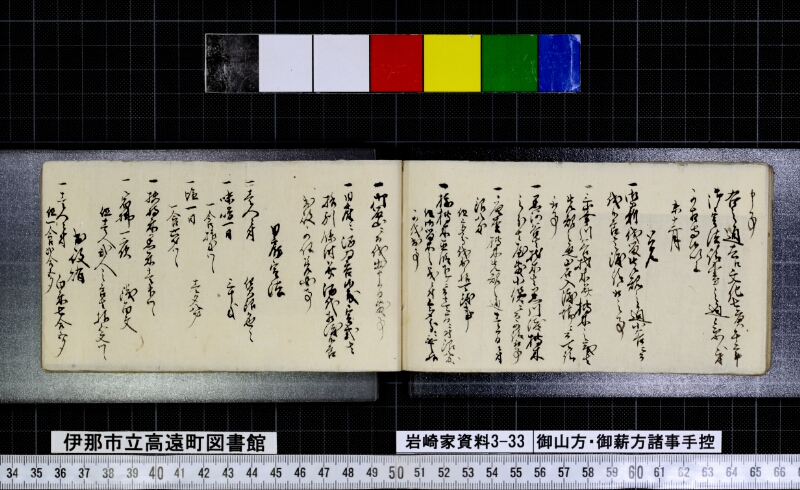 御山方御薪方諸事手控 - ページ 60