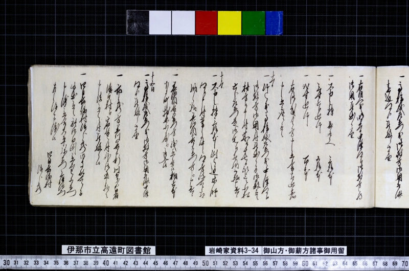 御山方御薪方諸事御用留 - ページ 93