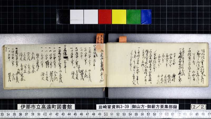御山方御薪方要集部録 - ページ 72