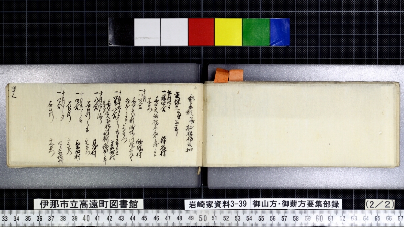 御山方御薪方要集部録 - ページ 77