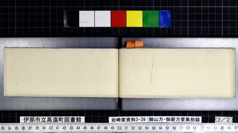 御山方御薪方要集部録 - ページ 83
