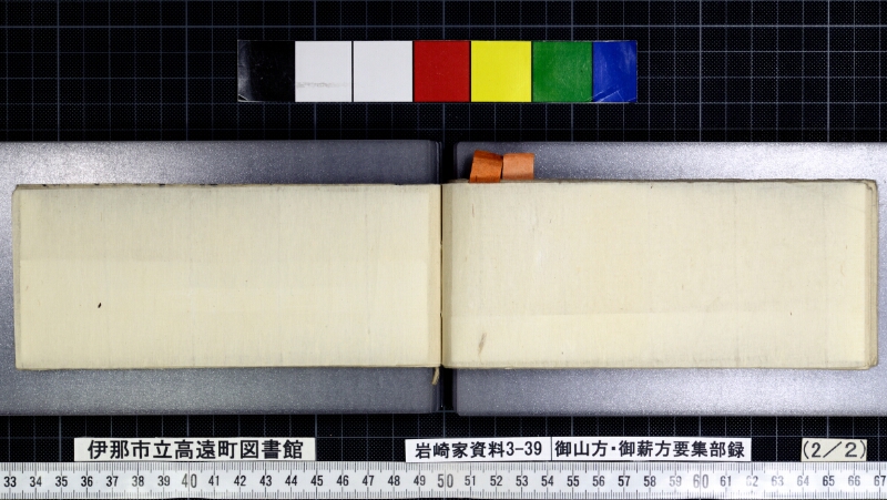 御山方御薪方要集部録 - ページ 84