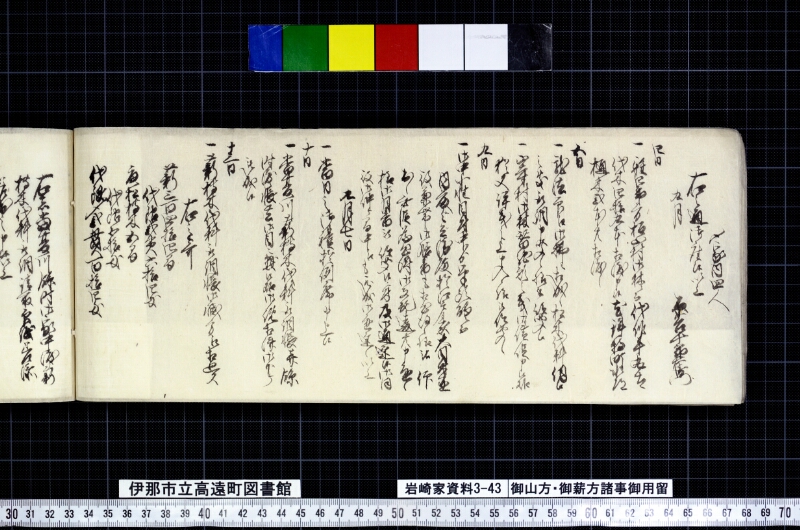 御山方御薪方諸事御用留 - ページ 88