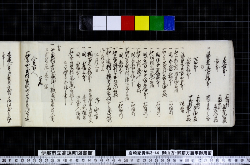 御山方御薪方諸事御用留 - ページ 28