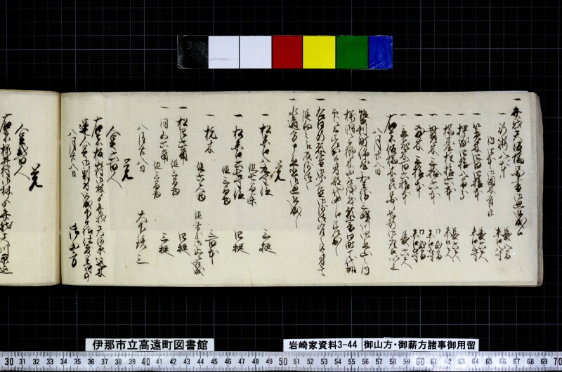 御山方御薪方諸事御用留 - ページ 80