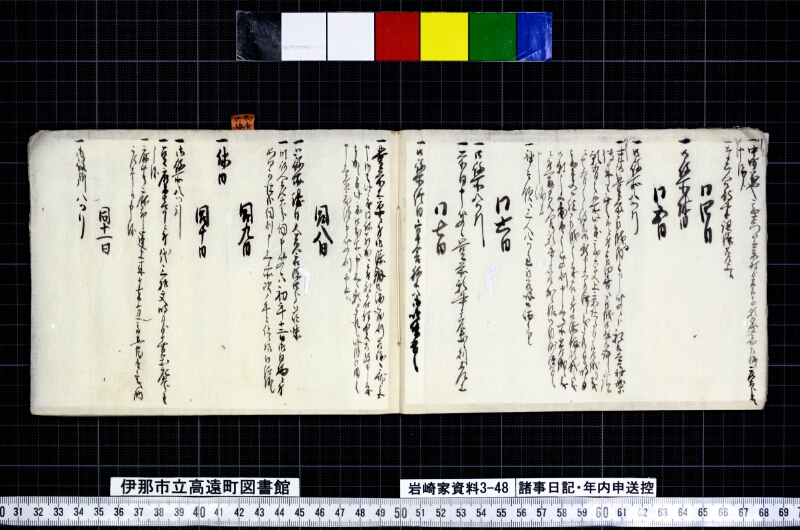 諸事日記年内申送控 - ページ 6