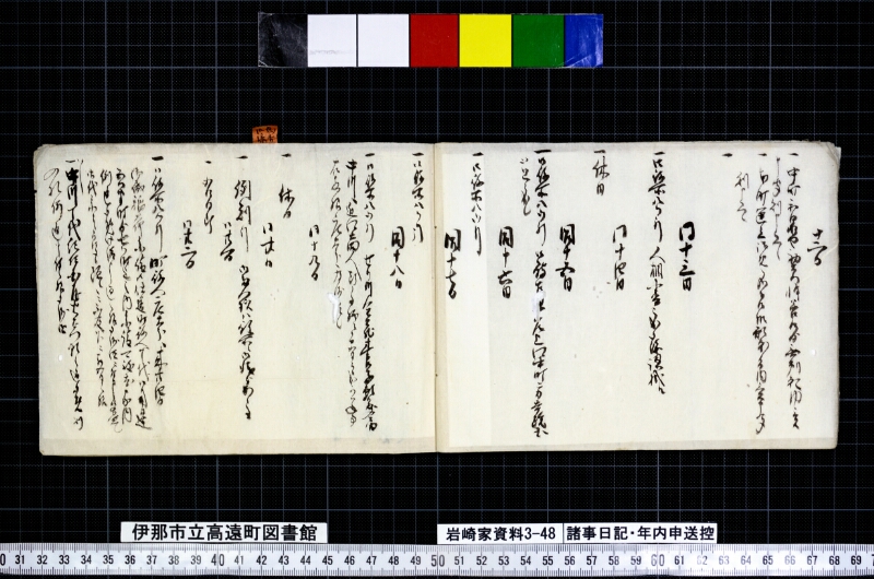 諸事日記年内申送控 - ページ 7