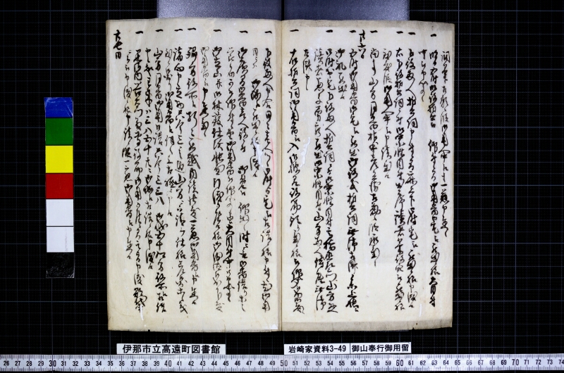 御山奉行御用留 - ページ 4
