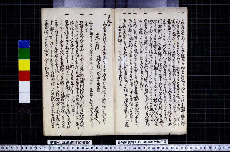 御山奉行御用留 - ページ 6