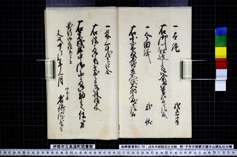 戌年中御勘定仕分帳 - ページ 14