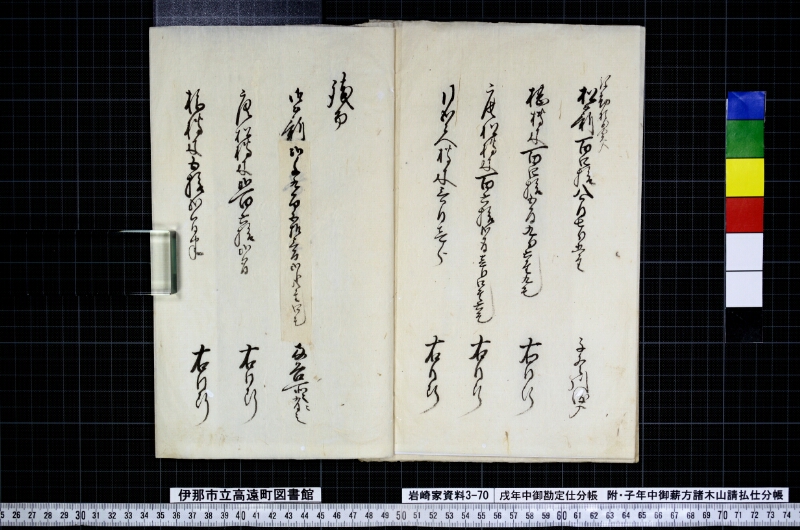 戌年中御勘定仕分帳 - ページ 22