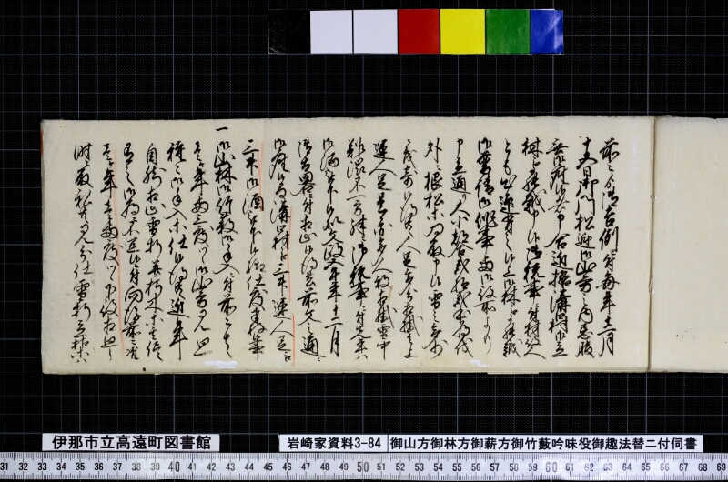 御山方御林方御薪方御竹薮吟味役御趣法替ニ付伺書 - ページ 3