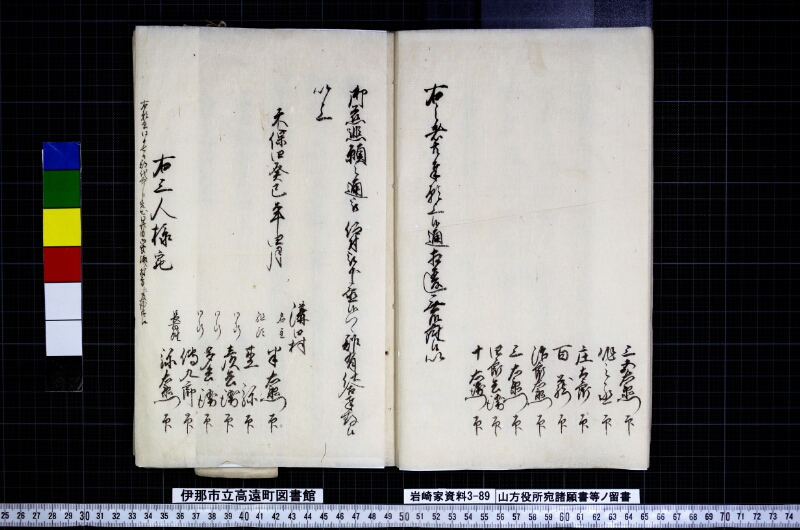 山方役所宛諸願書等ノ留書 - ページ 7