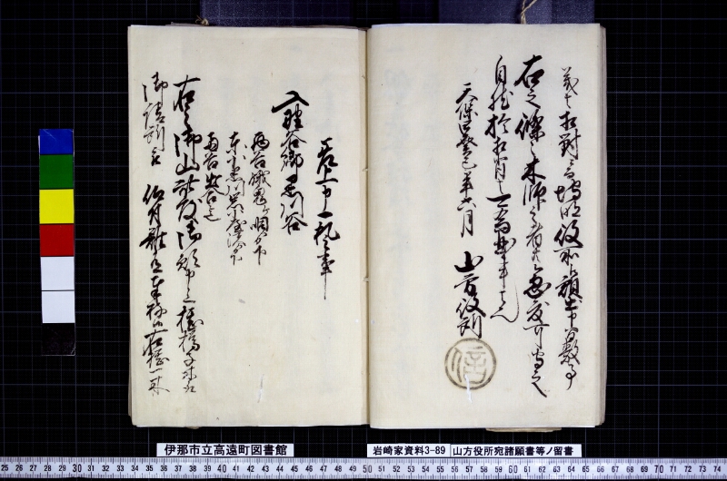 山方役所宛諸願書等ノ留書 - ページ 23
