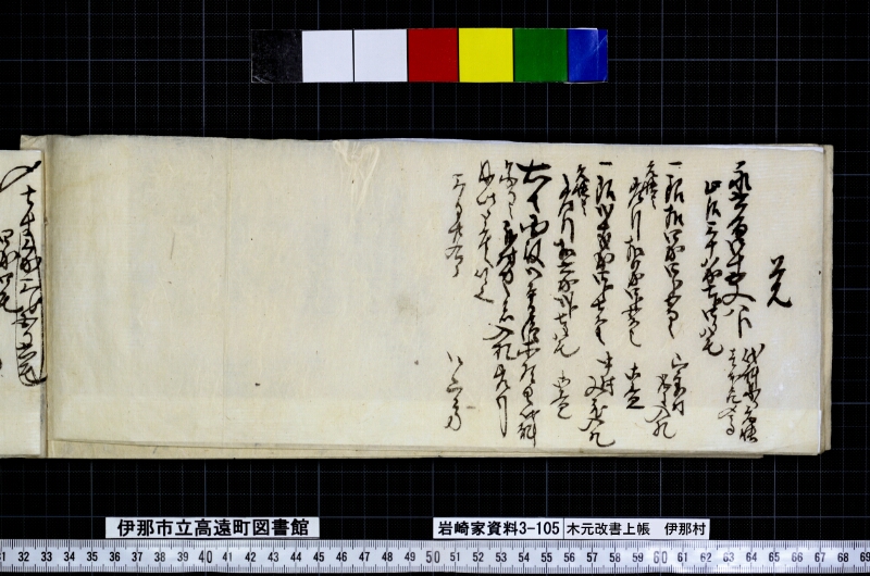 木元改書上帳伊那村 - ページ 28
