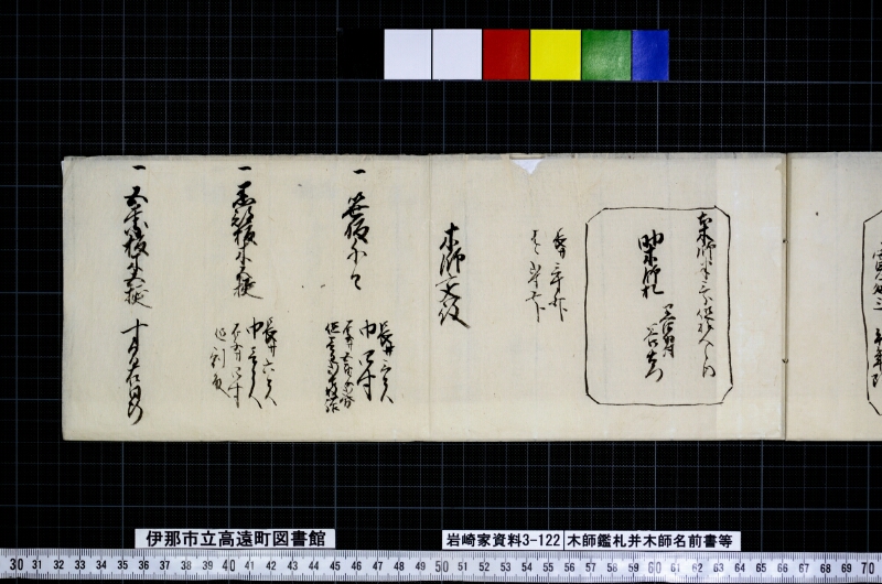 木師鑑札并木師名前書等 - ページ 5