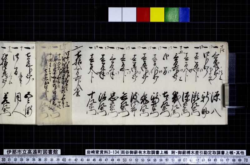 両谷御薪有木取調書上帳 - ページ 14