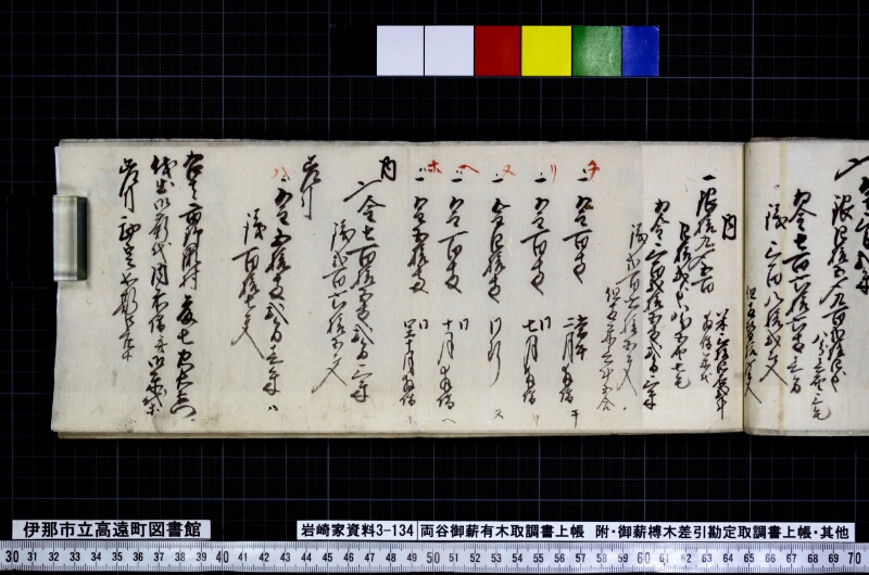両谷御薪有木取調書上帳 - ページ 48