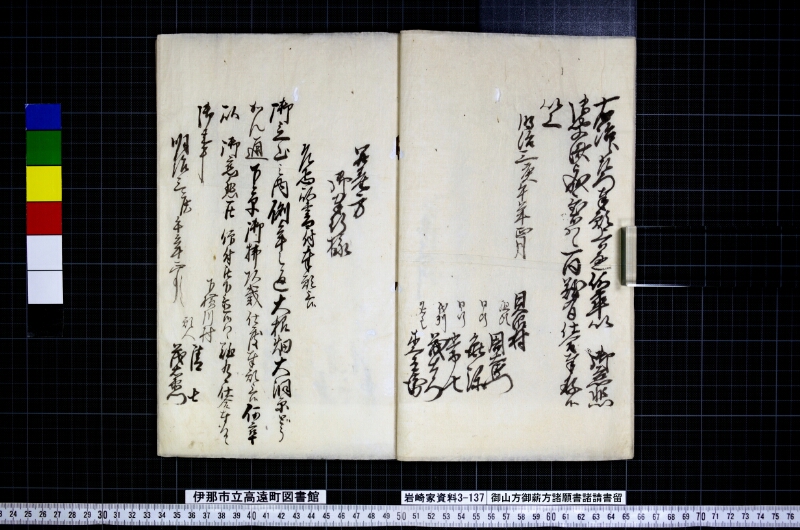 御山方御薪方諸願書諸請書留 - ページ 6