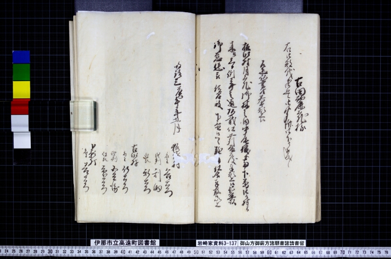 御山方御薪方諸願書諸請書留 - ページ 28