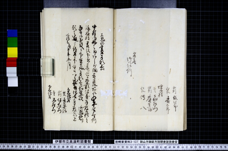 御山方御薪方諸願書諸請書留 - ページ 29