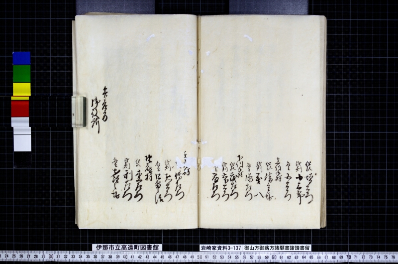 御山方御薪方諸願書諸請書留 - ページ 30