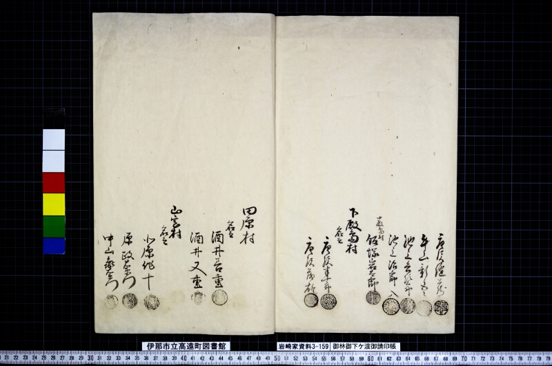 御林御下ケ渡御請印帳 - ページ 7