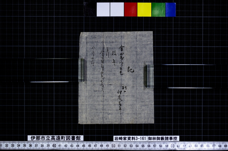 御林御藪諸事控 - ページ 4