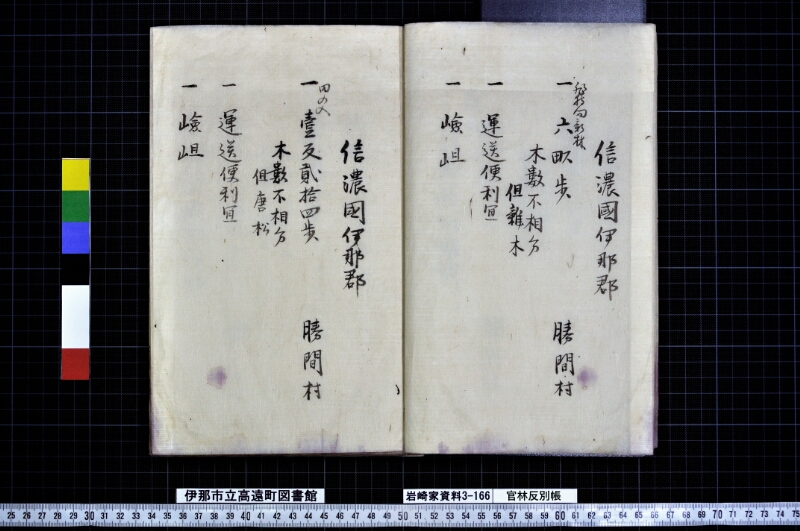 官林反別帳 - ページ 8