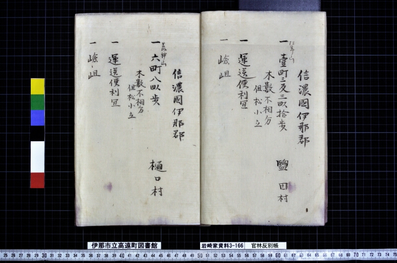 官林反別帳 - ページ 9
