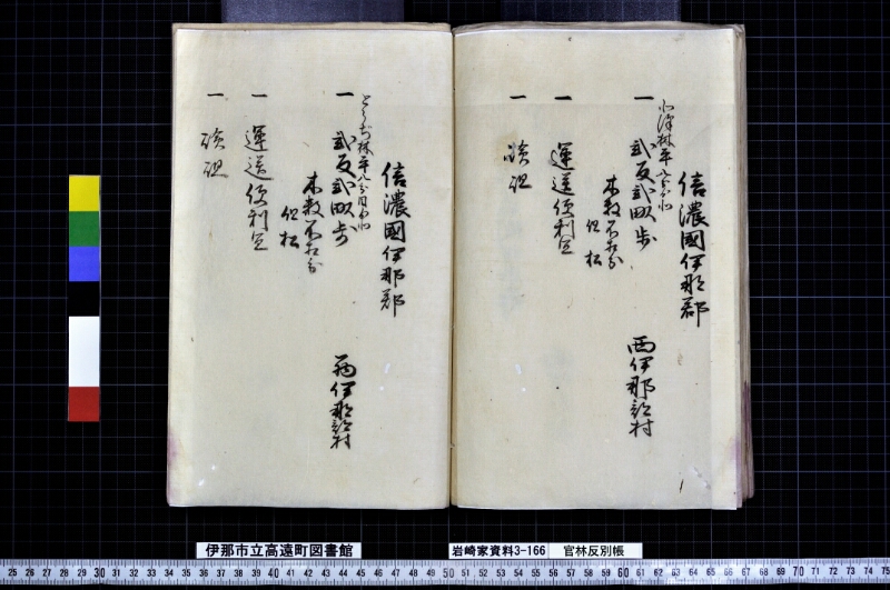 官林反別帳 - ページ 66