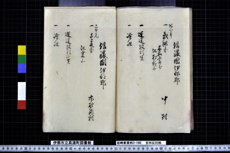 官林反別帳 - ページ 69