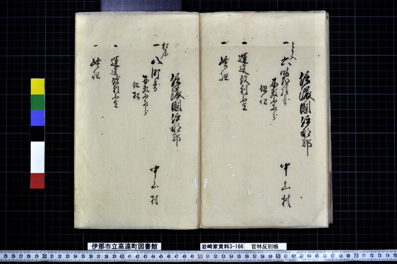 官林反別帳 - ページ 75