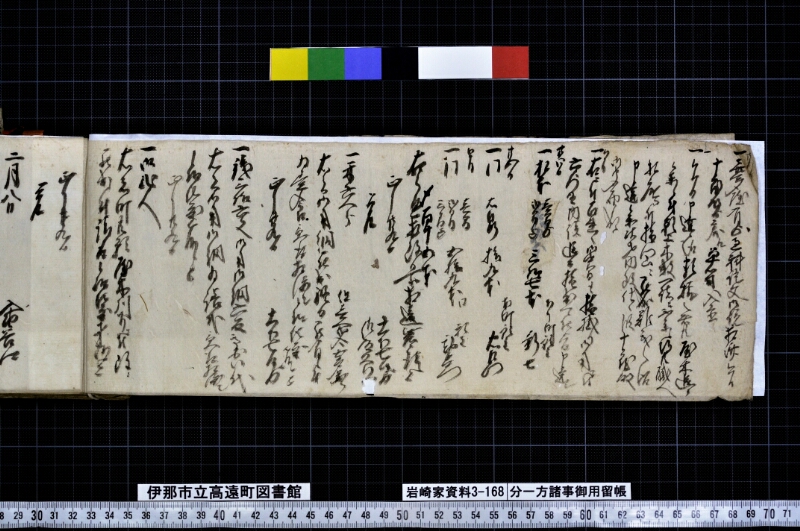 分一方諸事御用留帳 - ページ 4