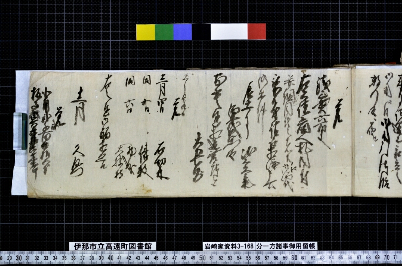 分一方諸事御用留帳 - ページ 158