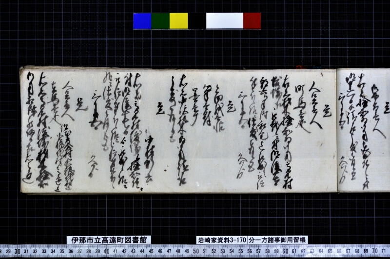 分一方諸事御用留帳 - ページ 19