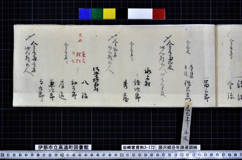 藤沢郷丑年諸運調帳 - ページ 155