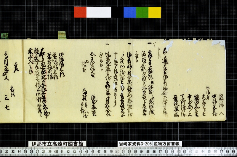 産物方留書帳 - ページ 2