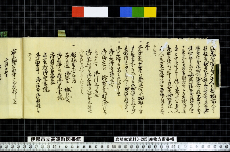 産物方留書帳 - ページ 10