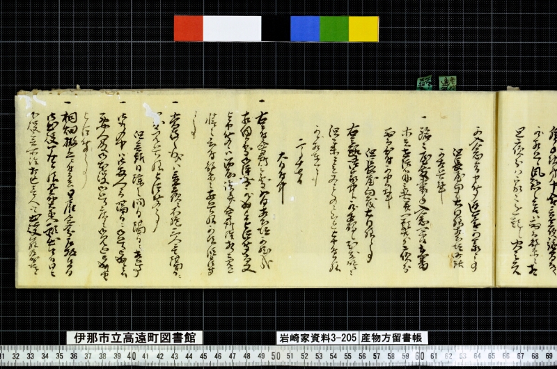 産物方留書帳 - ページ 13