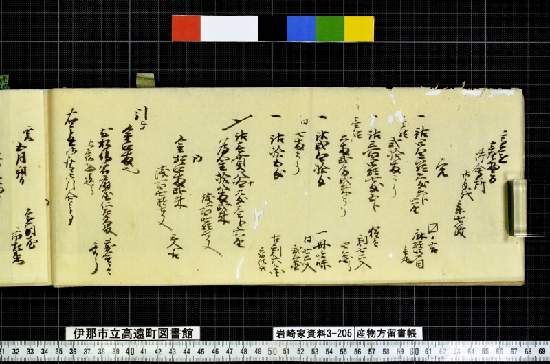 産物方留書帳 - ページ 28