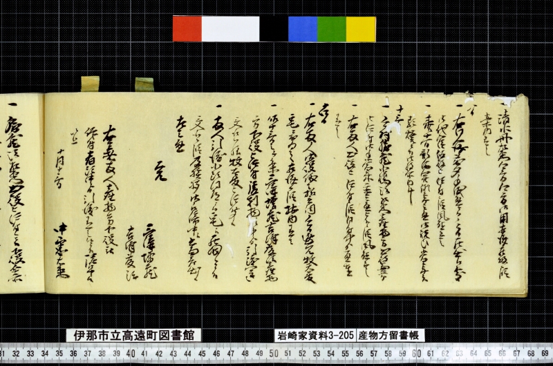 産物方留書帳 - ページ 42