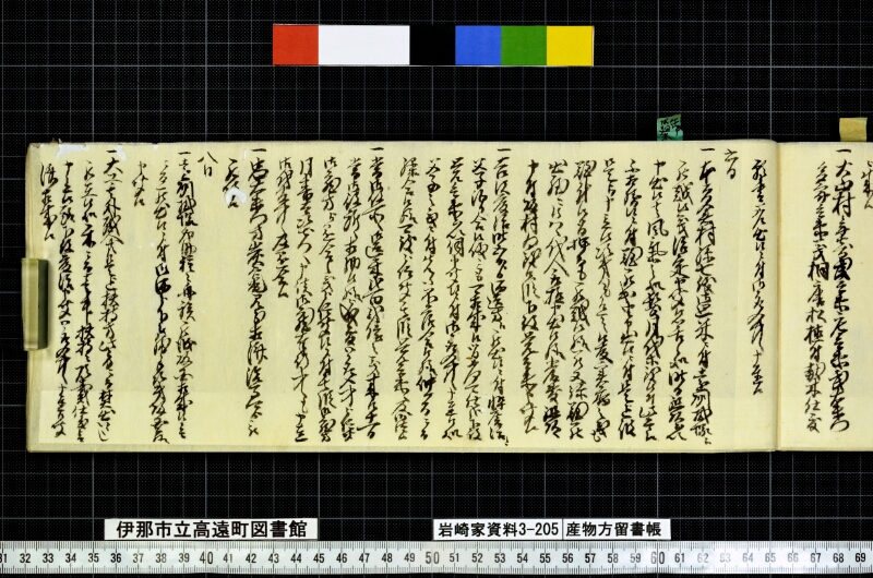 産物方留書帳 - ページ 49