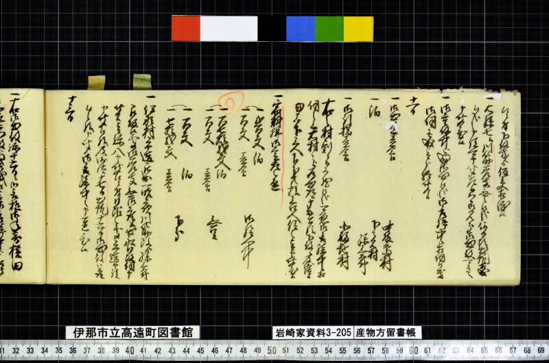 産物方留書帳 - ページ 54